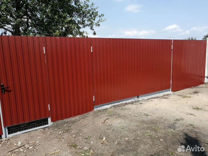 Заборы, кровля, сайдинг