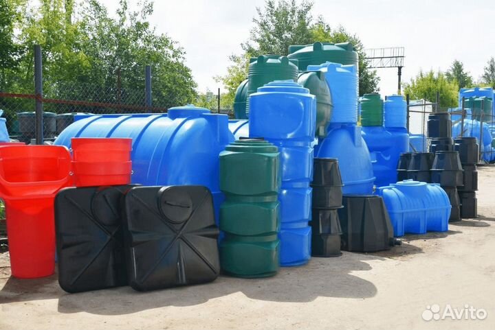 Бочки пластиковые