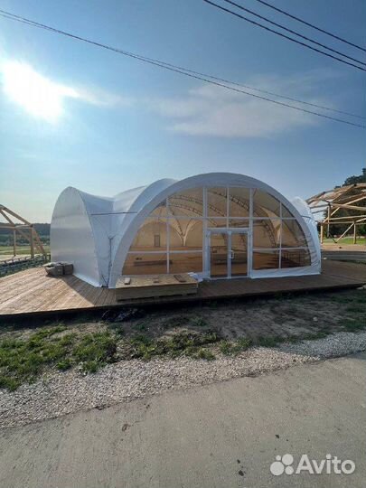 Шатер арочный деревянный