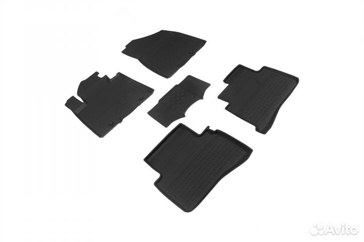 Резиновые коврики Hyundai Tucson 3 рест 2018-2021