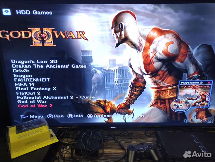 PS2 HDD - игры 137шт