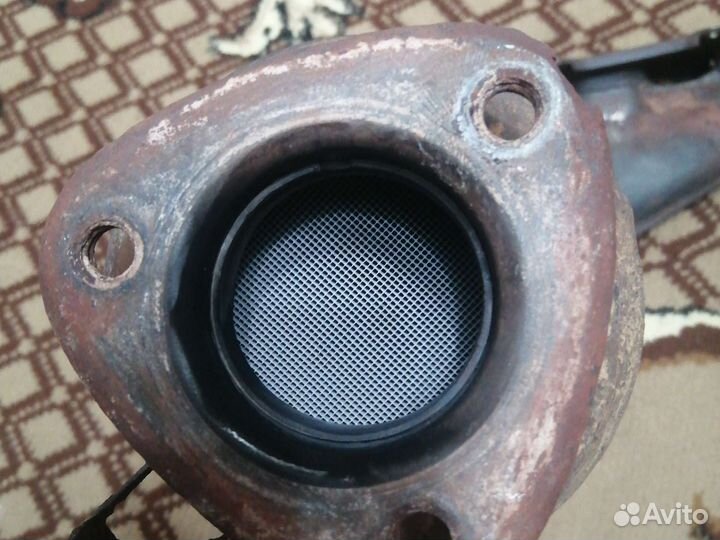 Выпускной коллектор на volkswagen polo