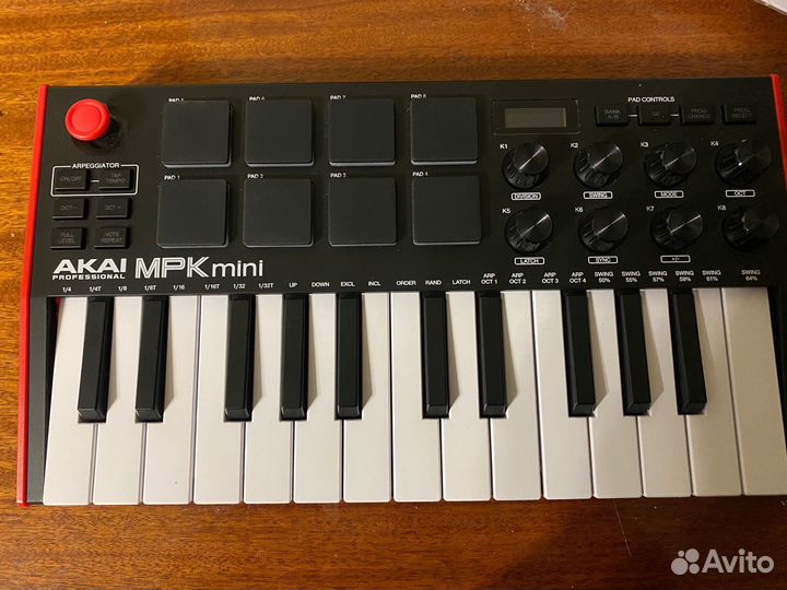 Midi клавиатура akai pro mpk mini mk3 black