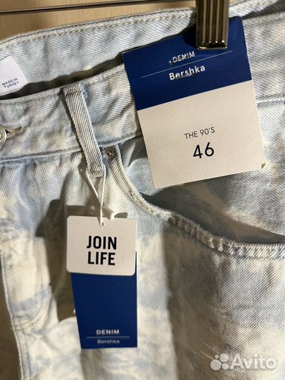 Джинсы Bershka W36 новые