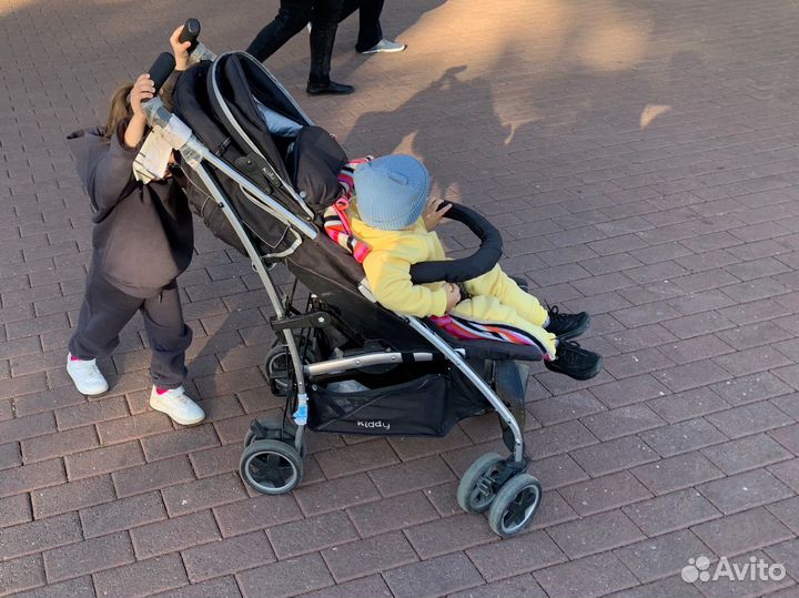 Коляска прогулочная трость Kiddy city n move