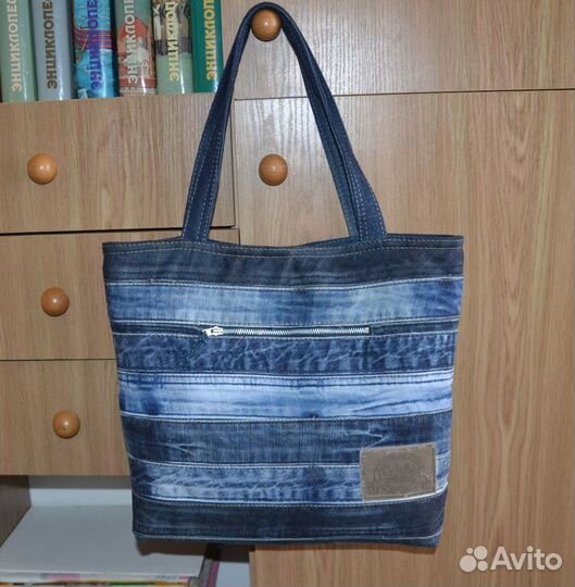 Сумка женская из джинсы