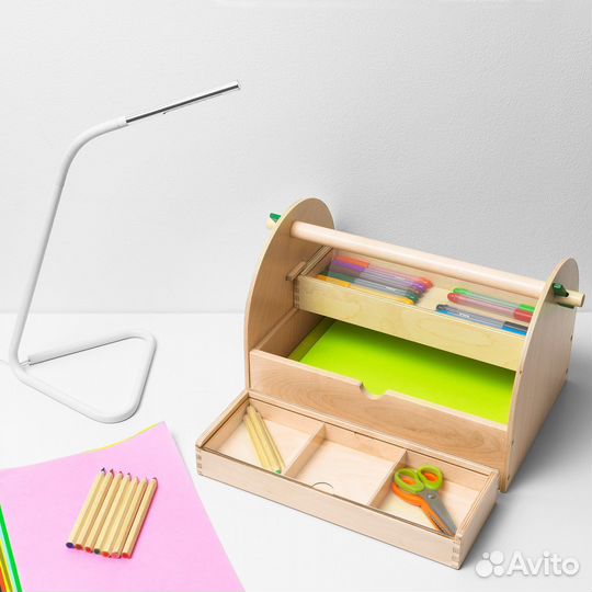 IKEA lustigt ящик для рисунков и рукоделия