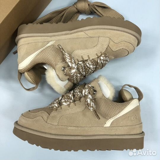 Кроссовки женские ugg lowmel trainer sand