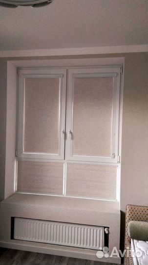 Рулонные шторы с направляющими