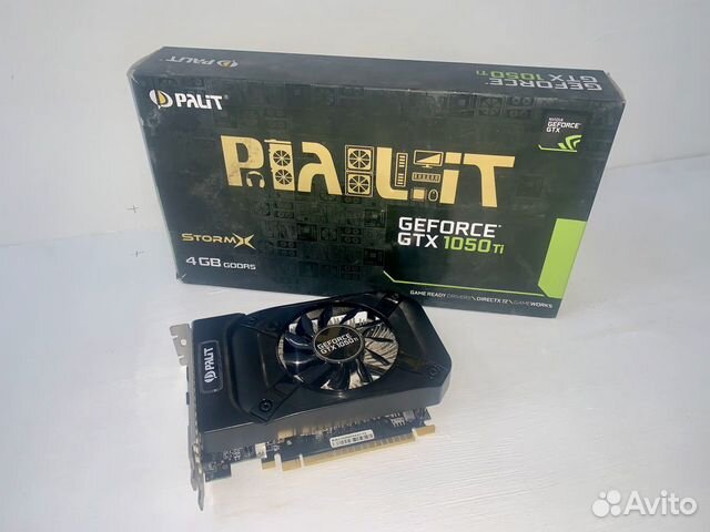 Palit nvidia GeForce GTX 1050Ti StormX 4GB