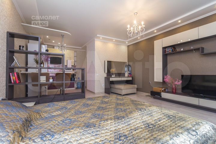 Квартира-студия, 38,7 м², 21/25 эт.