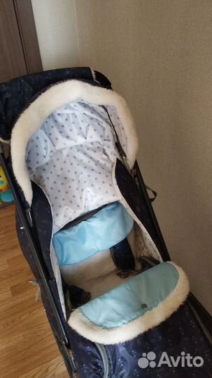 Детские санки коляска ника