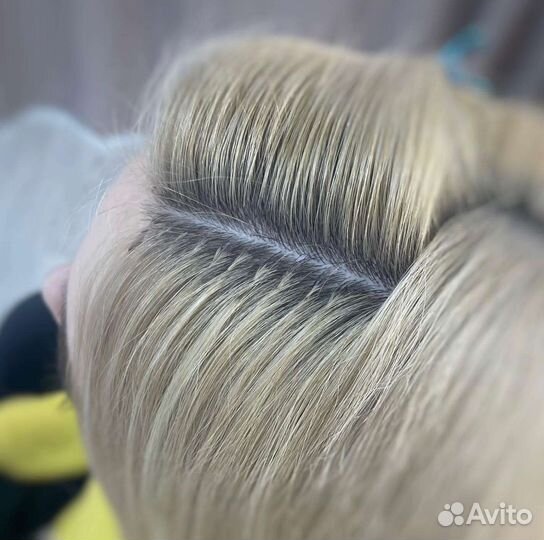 Наращивание волос от 4 см