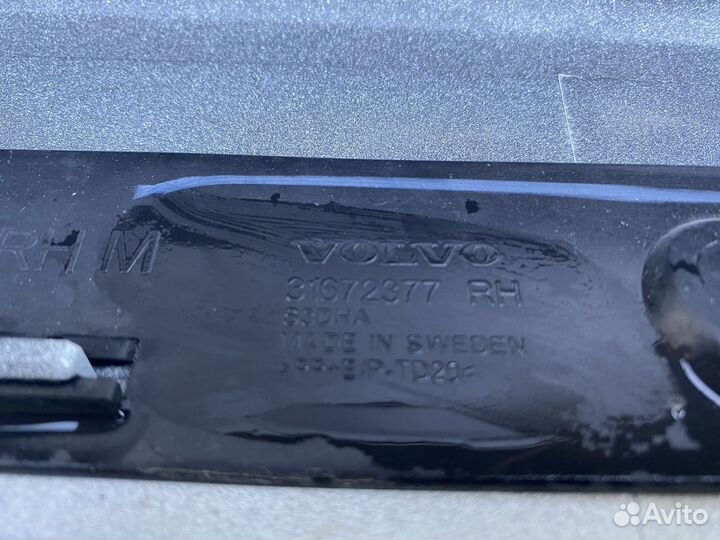 Накладки порогов Volvo XC90 2