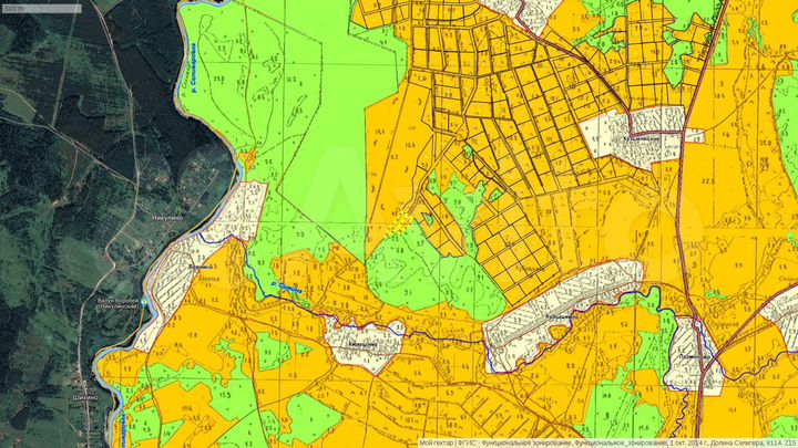 Участок 1,04 га (СНТ, ДНП)