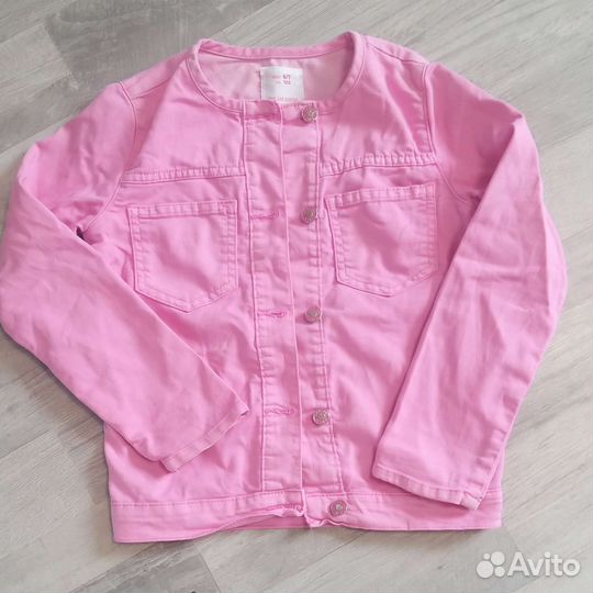 Штаны,джинсовка,свитер на девочку 128-134см