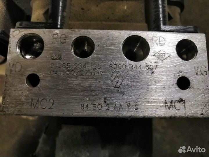 Блок ABS (насос) (Renault Scenic)