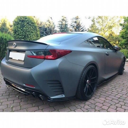 Лип спойлер Lexus RC