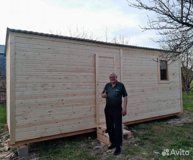 Бытовки и хозблоки под ключ