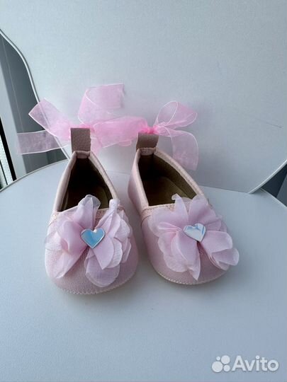 Пинетки для девочки нарядные