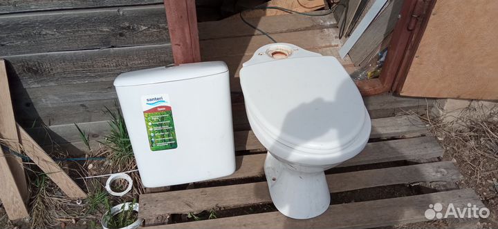 Унитаз с бачком бу