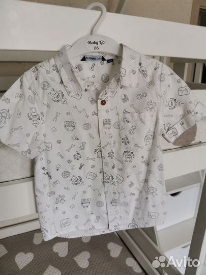 Рубашка на мальчика 98