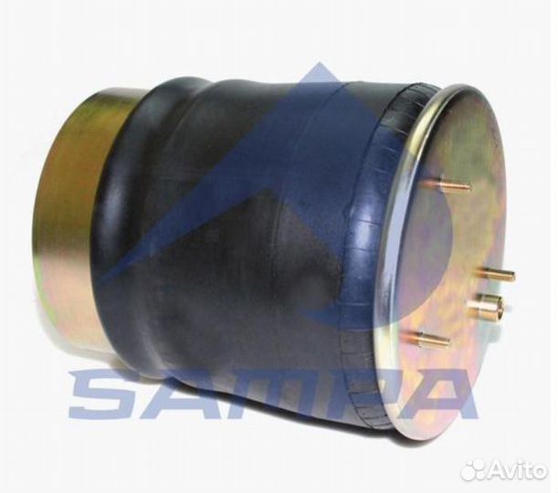 Подушка пневмоподвески DAF со стальным стаканом (3 шп.+возд.)