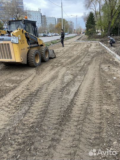 Услуга мини погрузчика
