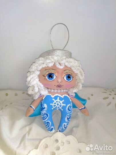 Подарок ангел морской оберег авторская кукла