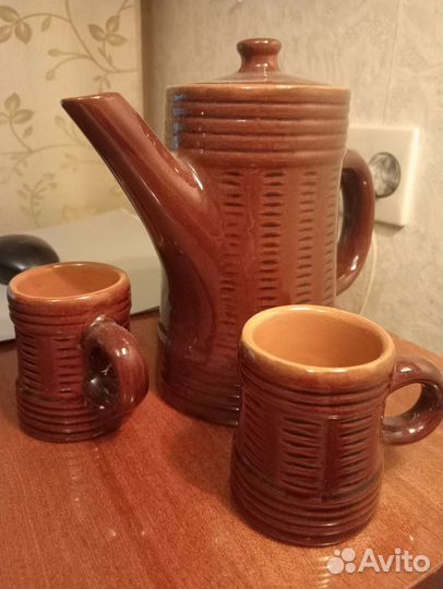 Кувшин кружки глина