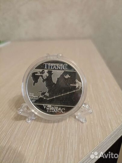 Монета Титаник коллекционная