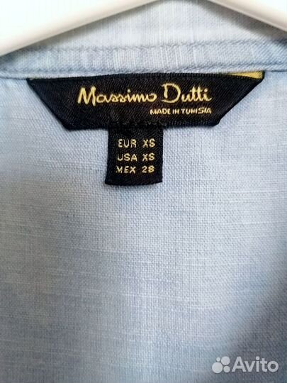 Massimo Dutti блузка лен