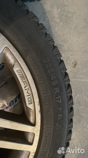 Continental ContiIceContact 225/45 R17 и 245/45 R17