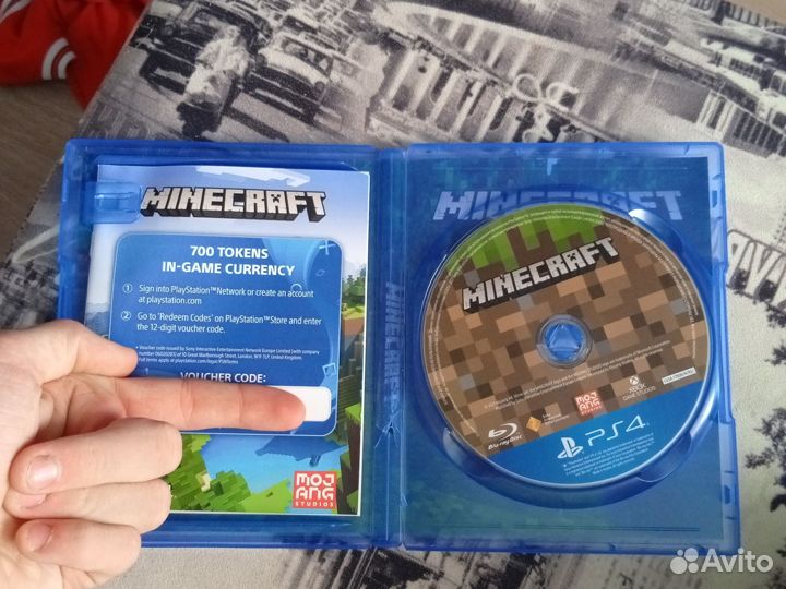Диски на ps4 майнкрафт