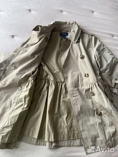 Плащ на девочку ralph Lauren