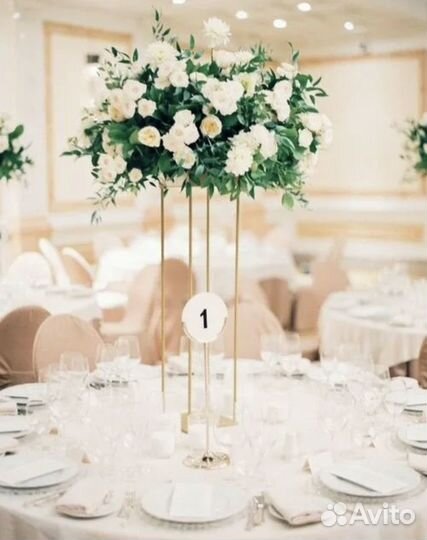 Продажа и аренда стоек пoд цветы