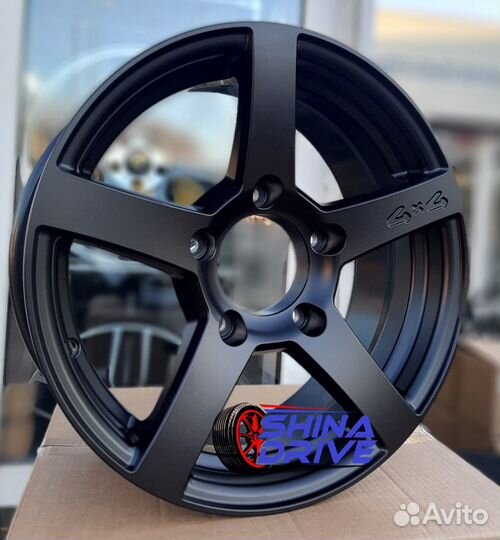 Диски Нива 4х4 R16 5х139,7 Black Matt