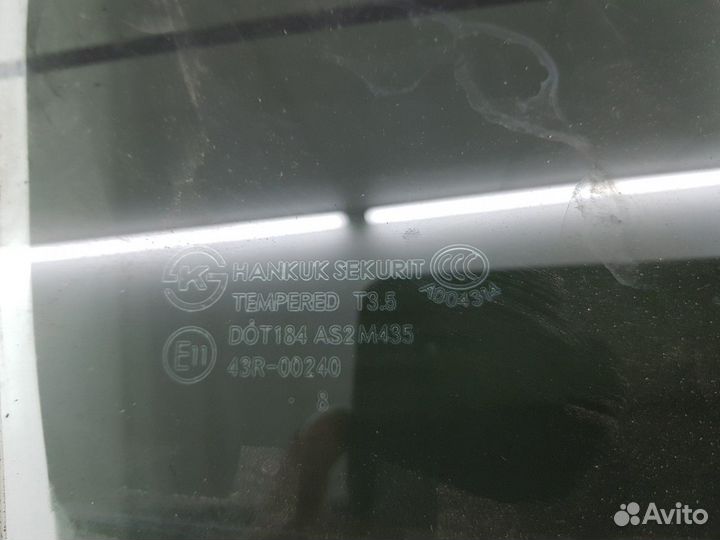 Стекло двери заднее правое (хэтчбек) (Mazda 3)