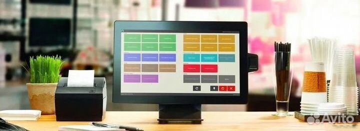 Автоматизация кафе, кипер, айко, Атол, касса