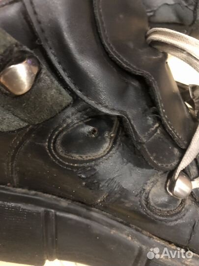 New Rock Uncle Boots (нужен ремонт)