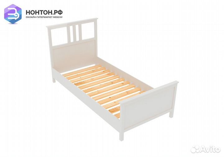 Кровать одинарная khimki 0.9 м белая