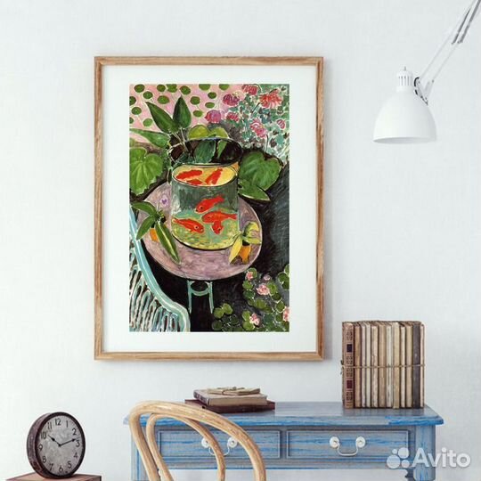 Картина-Золотые рыбки