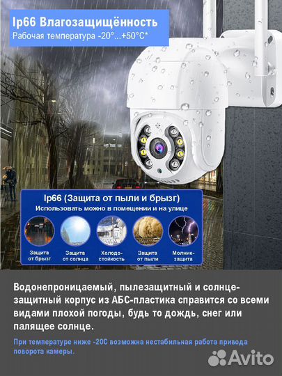 IP wi fi камера уличная