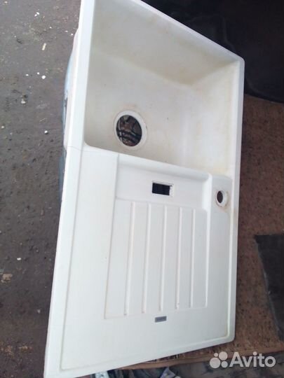 Мойка каменная двойная