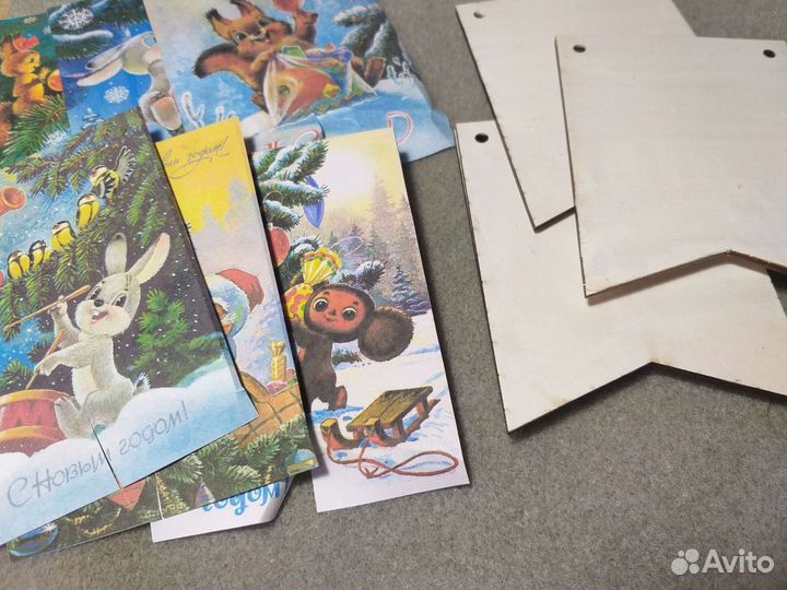 Деревянные флажки заготовка