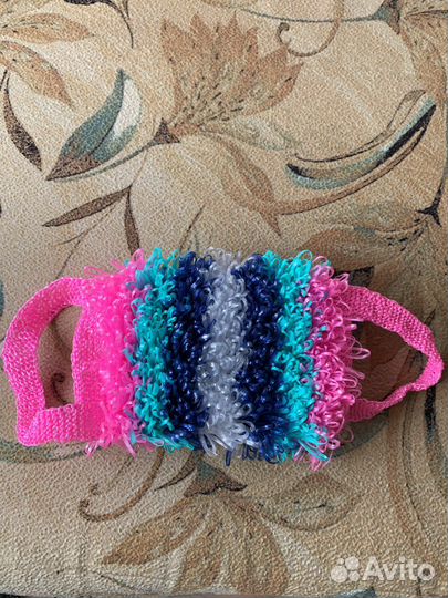 Мочалка ручной работы