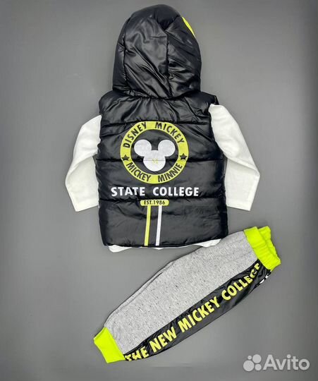 Костюм тройка для мальчика 68-86