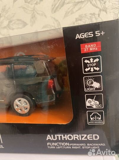 Машина Лэнд Крузер на радиоуправлении