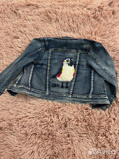 Джинсовка на девочку 110-116