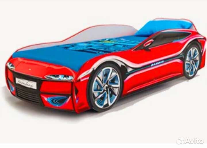 Детская кровать машинка